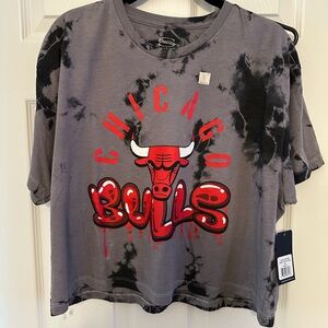 Chicago Bulls Kids T-Shirt - Red and Gray